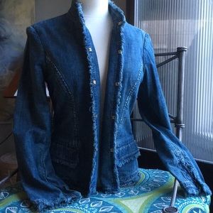 Dana Buchman Lightweight Denim Jacket
